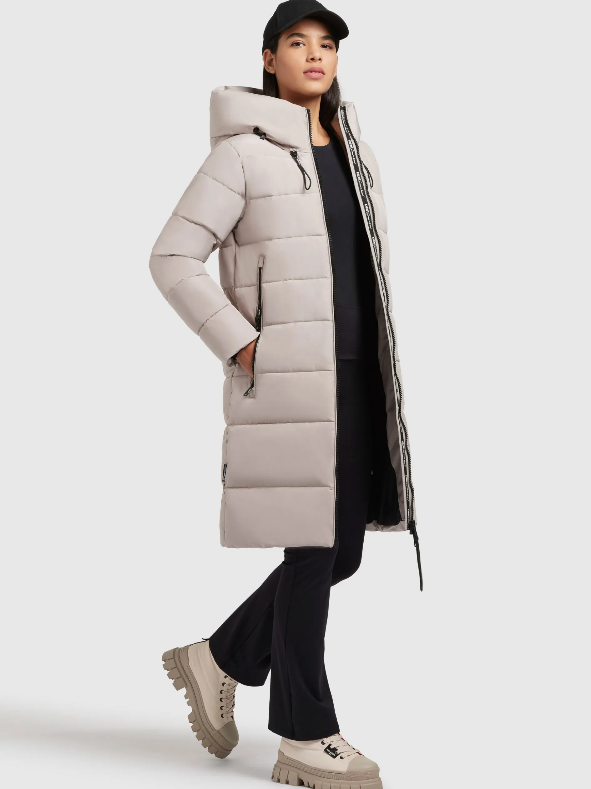 Mantel JILIAS4 Hellbeige