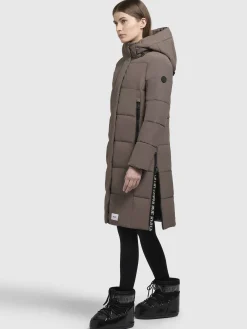Mantel LALLO Taupe dunkel