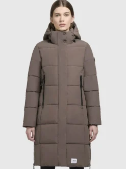 Mantel LALLO Taupe dunkel