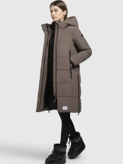 Mantel LALLO Taupe dunkel