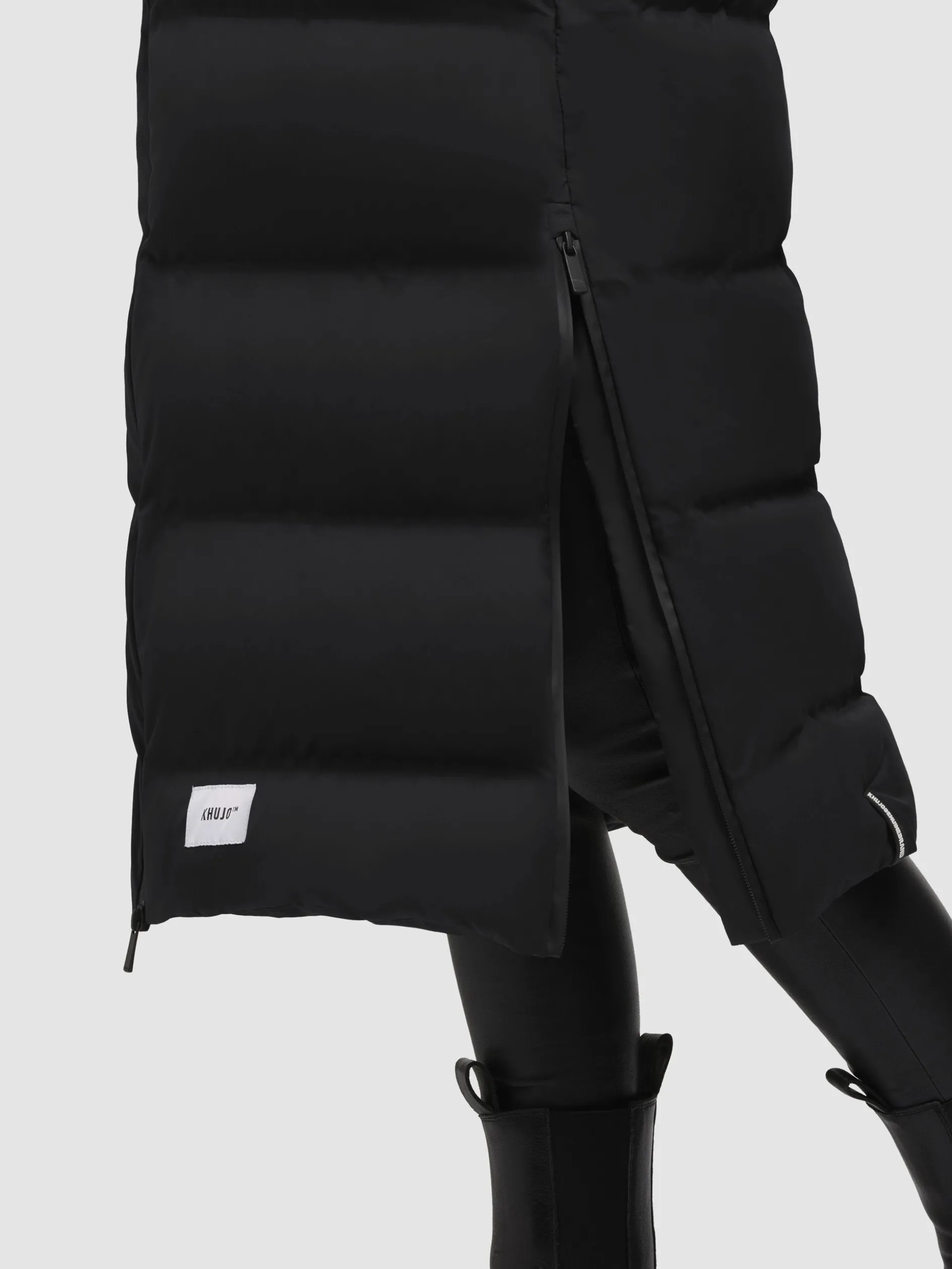 Mantel LAREA3 Schwarz