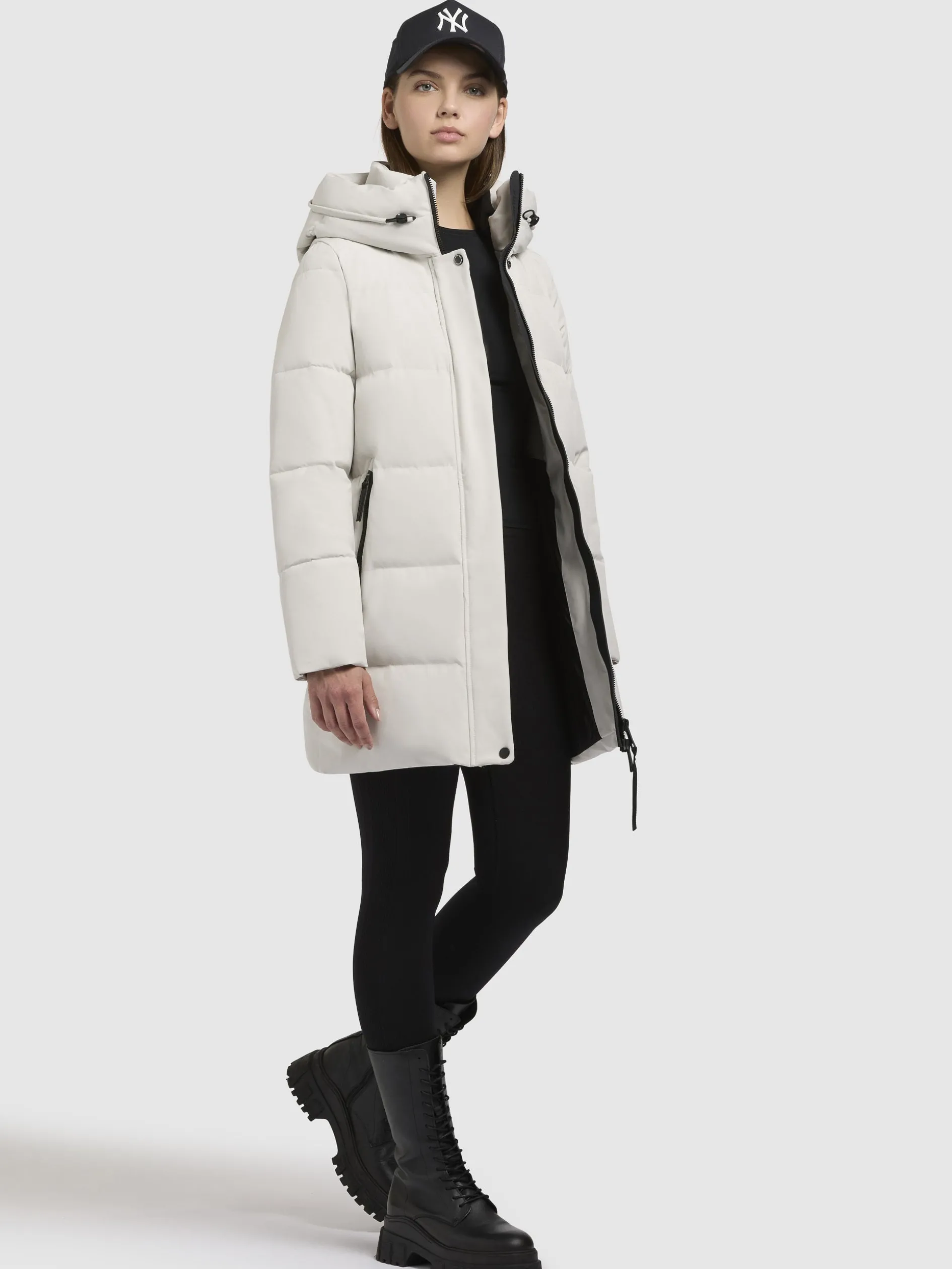 Mantel LOLA Cremeweiß