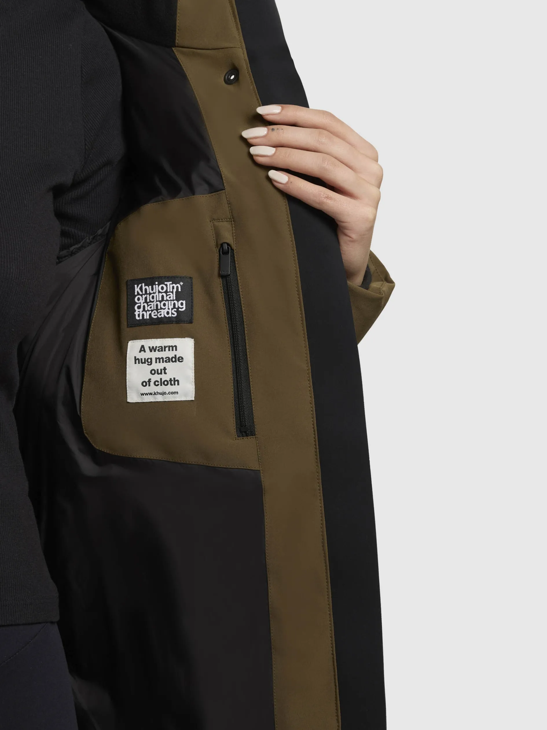 Mantel LOLA Khaki