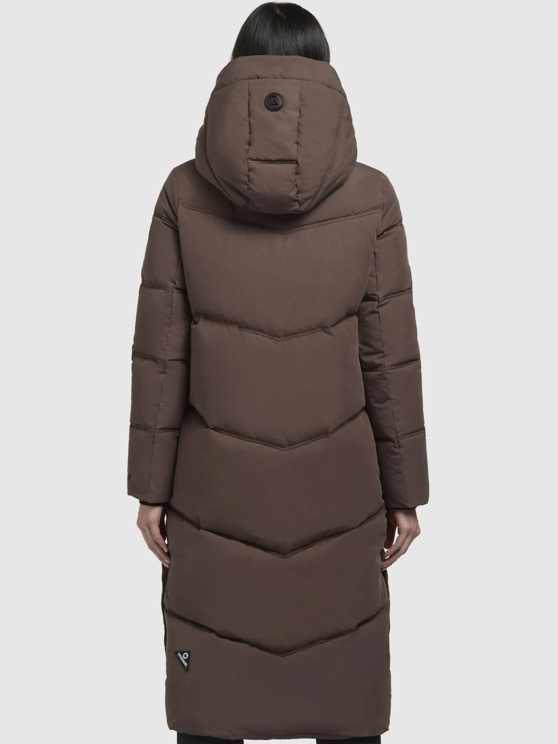 Mantel LUGA Taupe dunkel