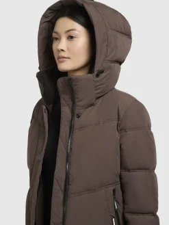 Mantel LUGA Taupe dunkel