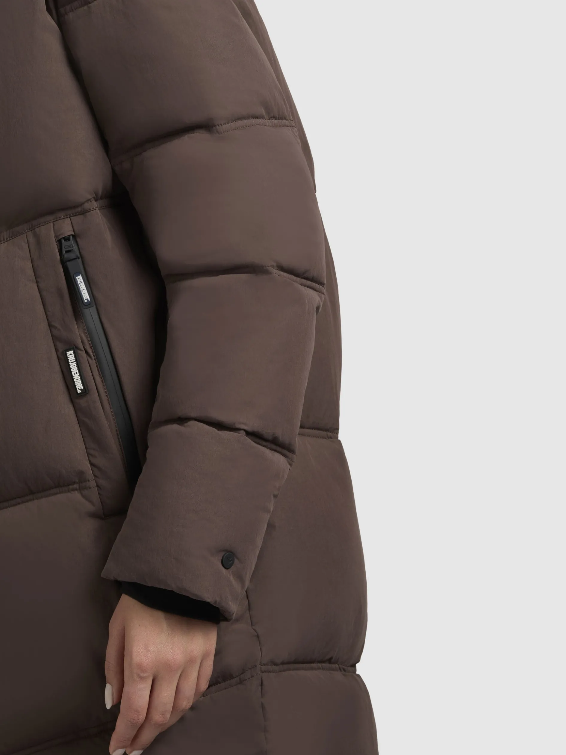 Mantel LUGA Taupe dunkel