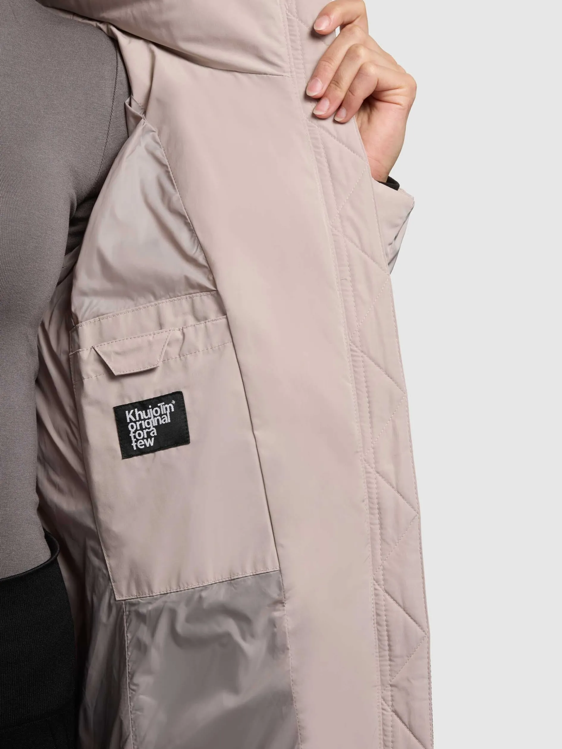 Mantel MIKIA Hellbeige