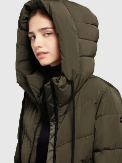 Mantel MIKIA Khaki