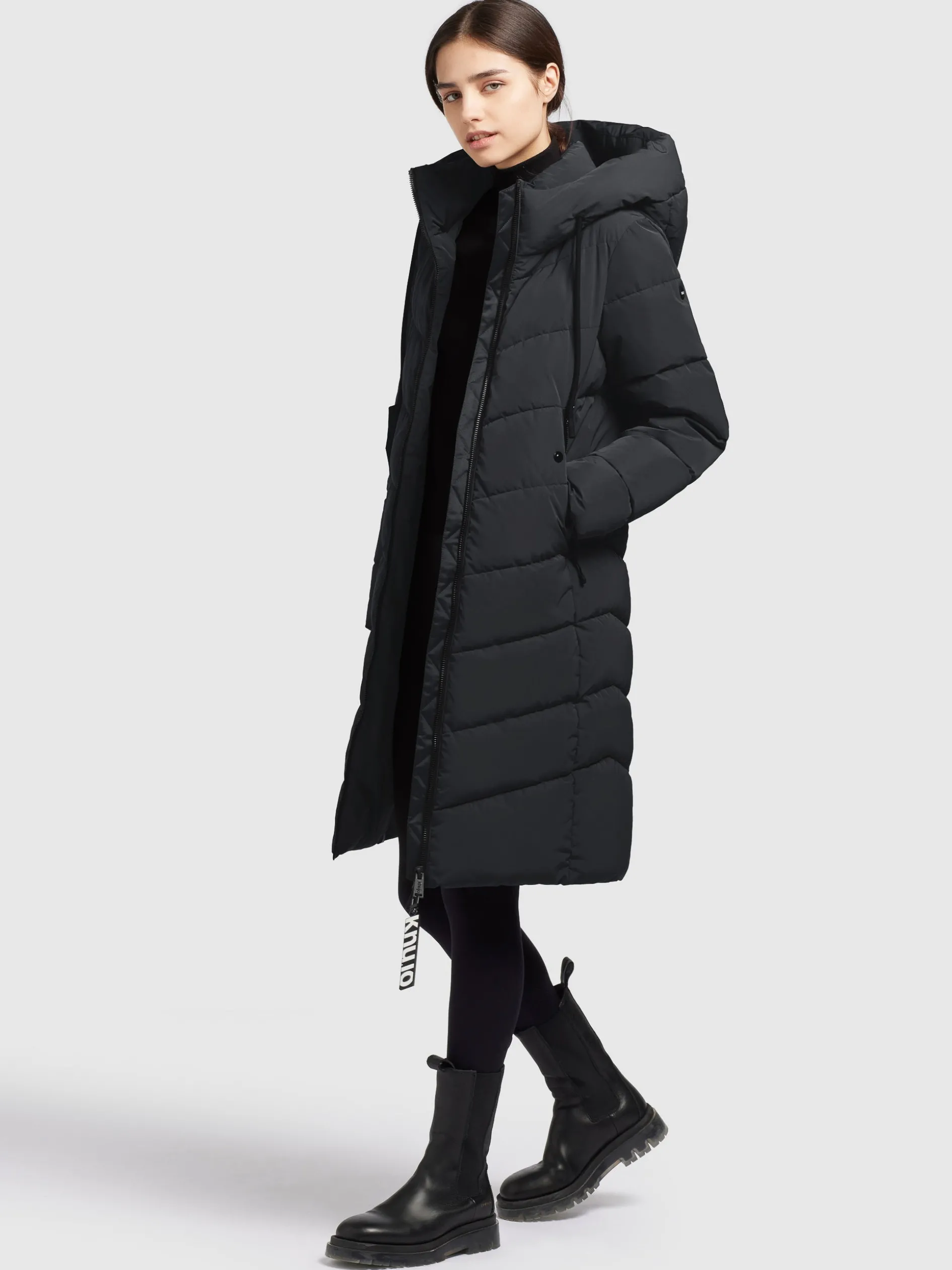 Mantel MIKIA Schwarz
