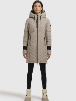 Mantel NITA3 Graubeige