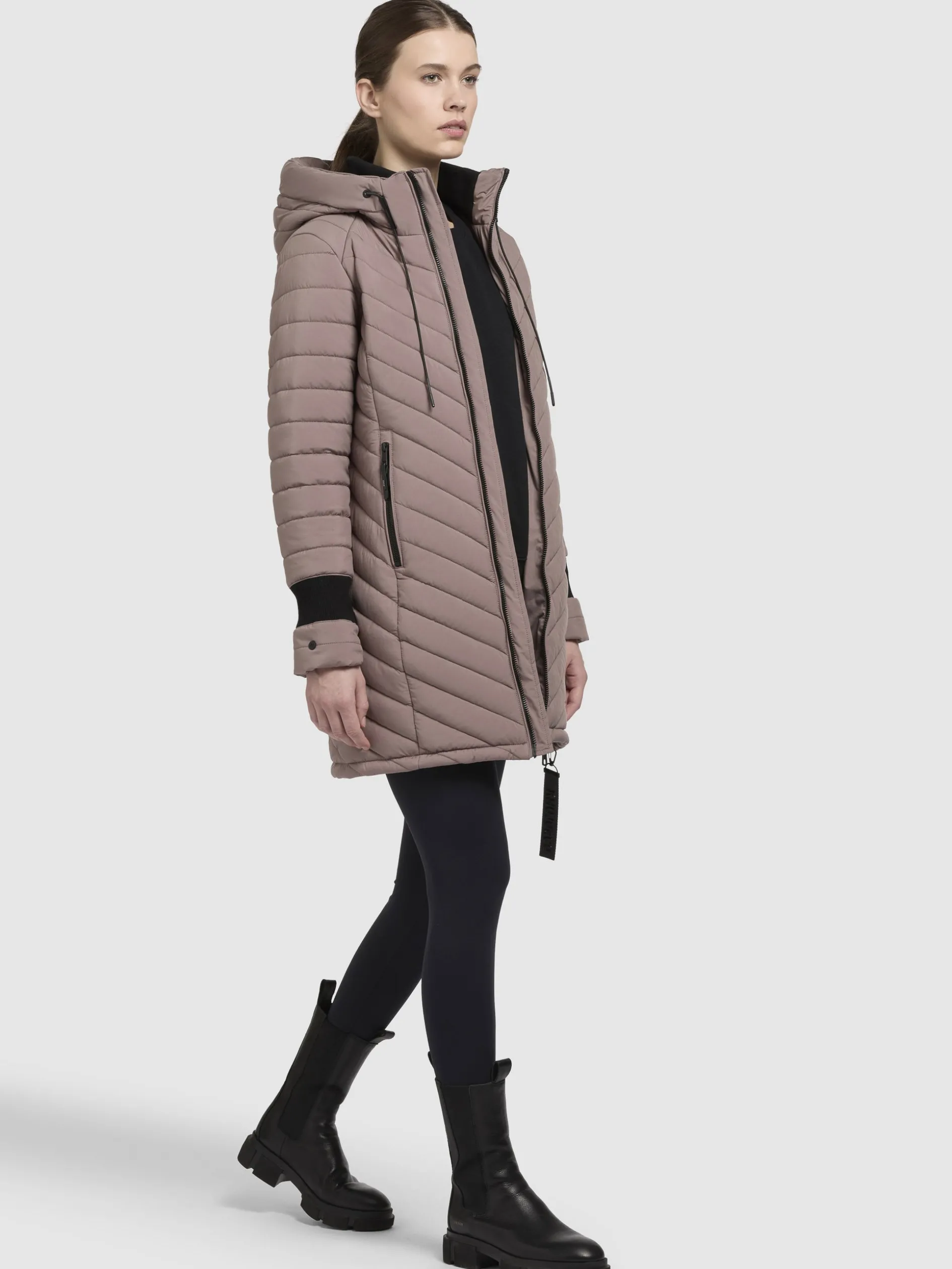 Mantel NITA3 Taupe