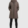 Mantel NITA3 Taupe dunkel