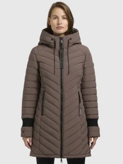 Mantel NITA3 Taupe dunkel
