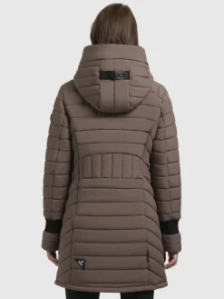 Mantel NITA3 Taupe dunkel