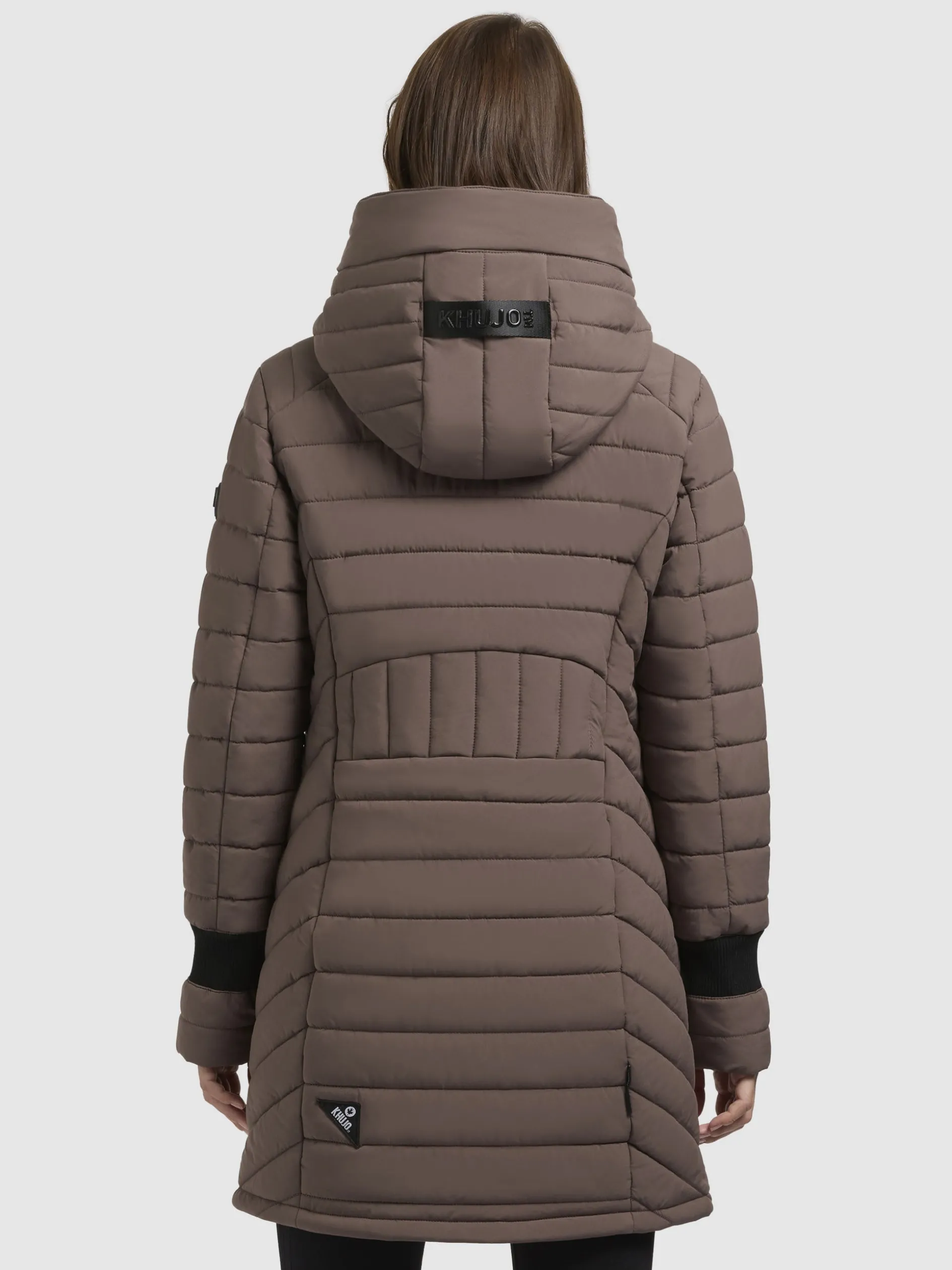 Mantel NITA3 Taupe dunkel