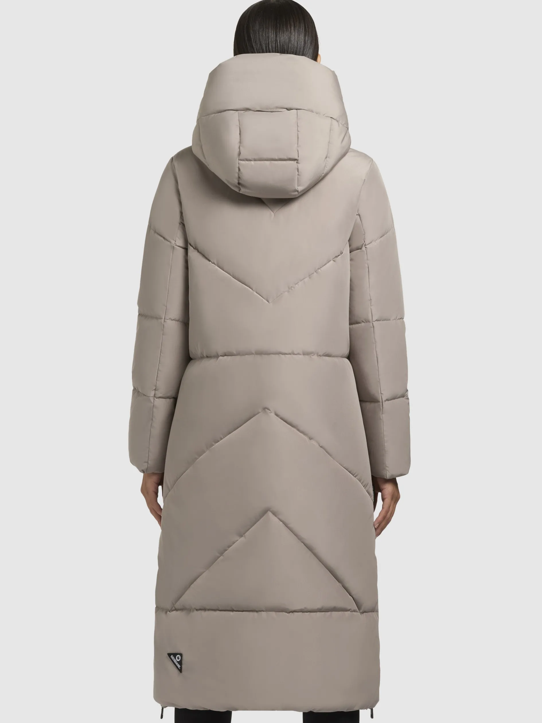 Mantel PRAYCE Graubeige