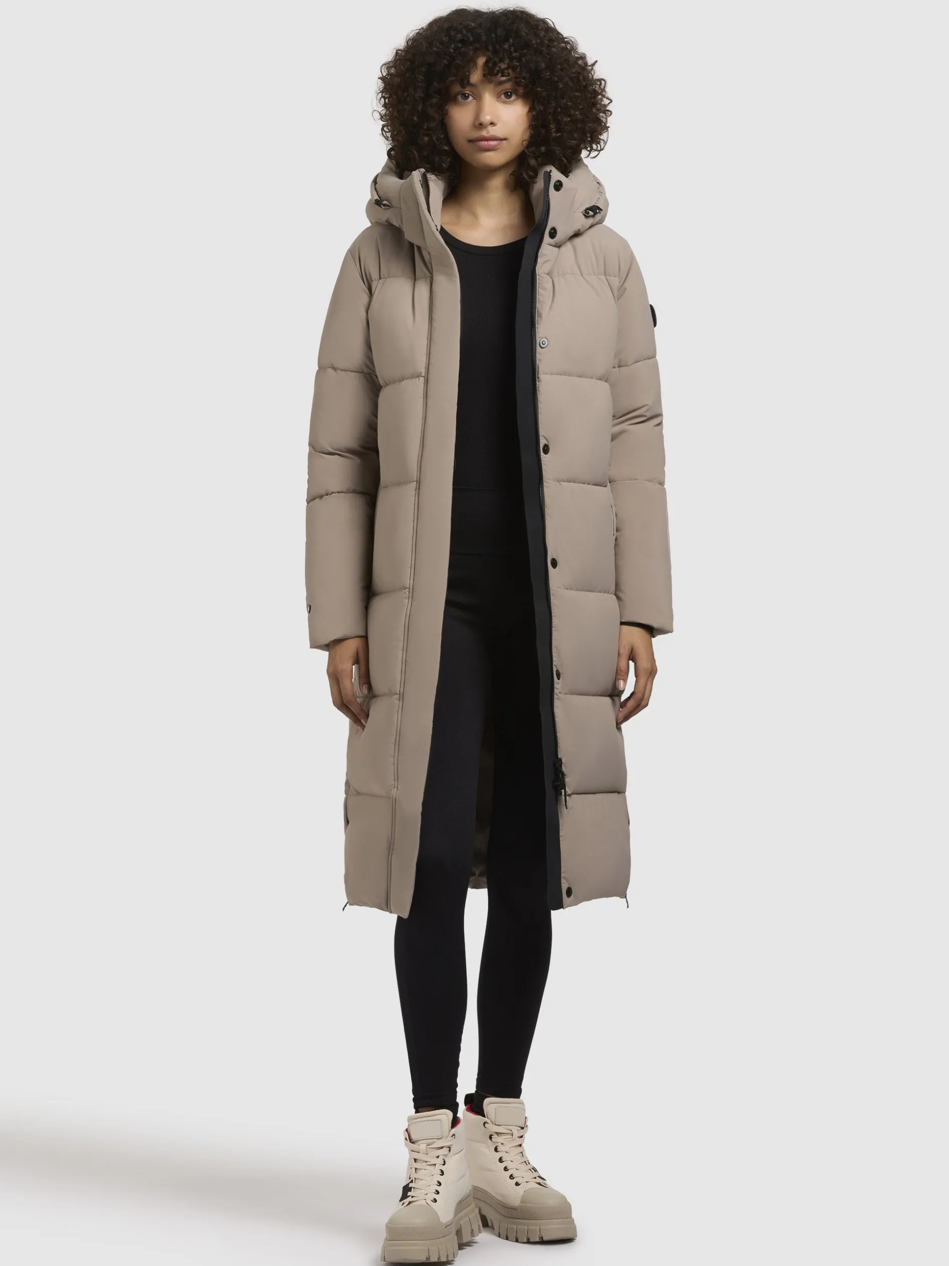 Mantel RACHEL MATT Graubeige
