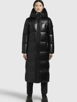 Mantel RUBINA SHINY Schwarz