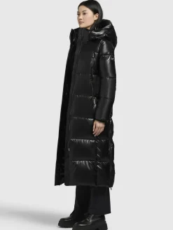 Mantel RUBINA SHINY Schwarz