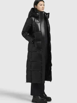 Mantel RUBINA SHINY Schwarz