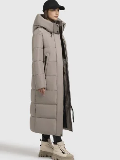 Mantel SOULANI4 Graubeige
