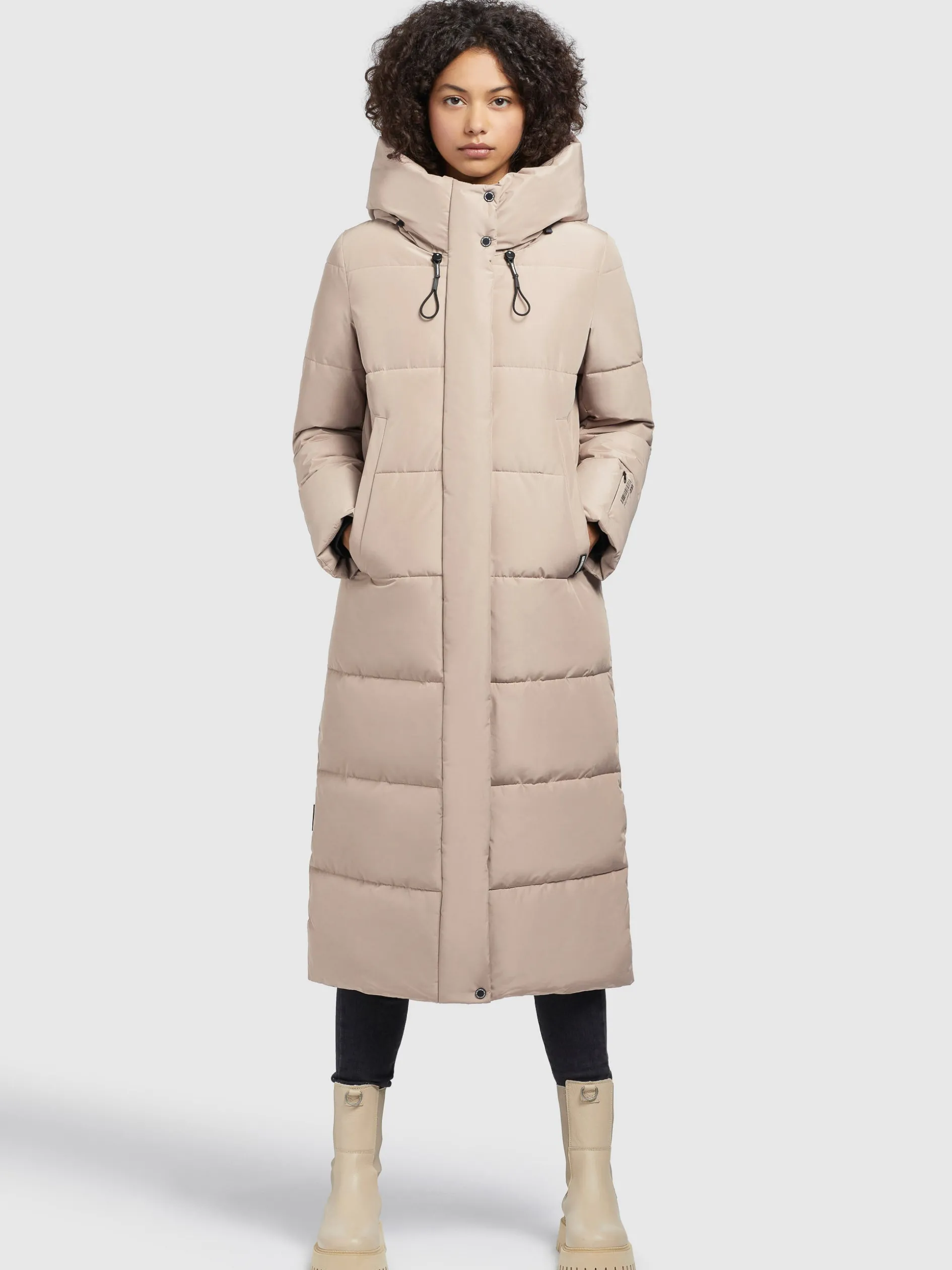Mantel SOULANI3 Hellbeige