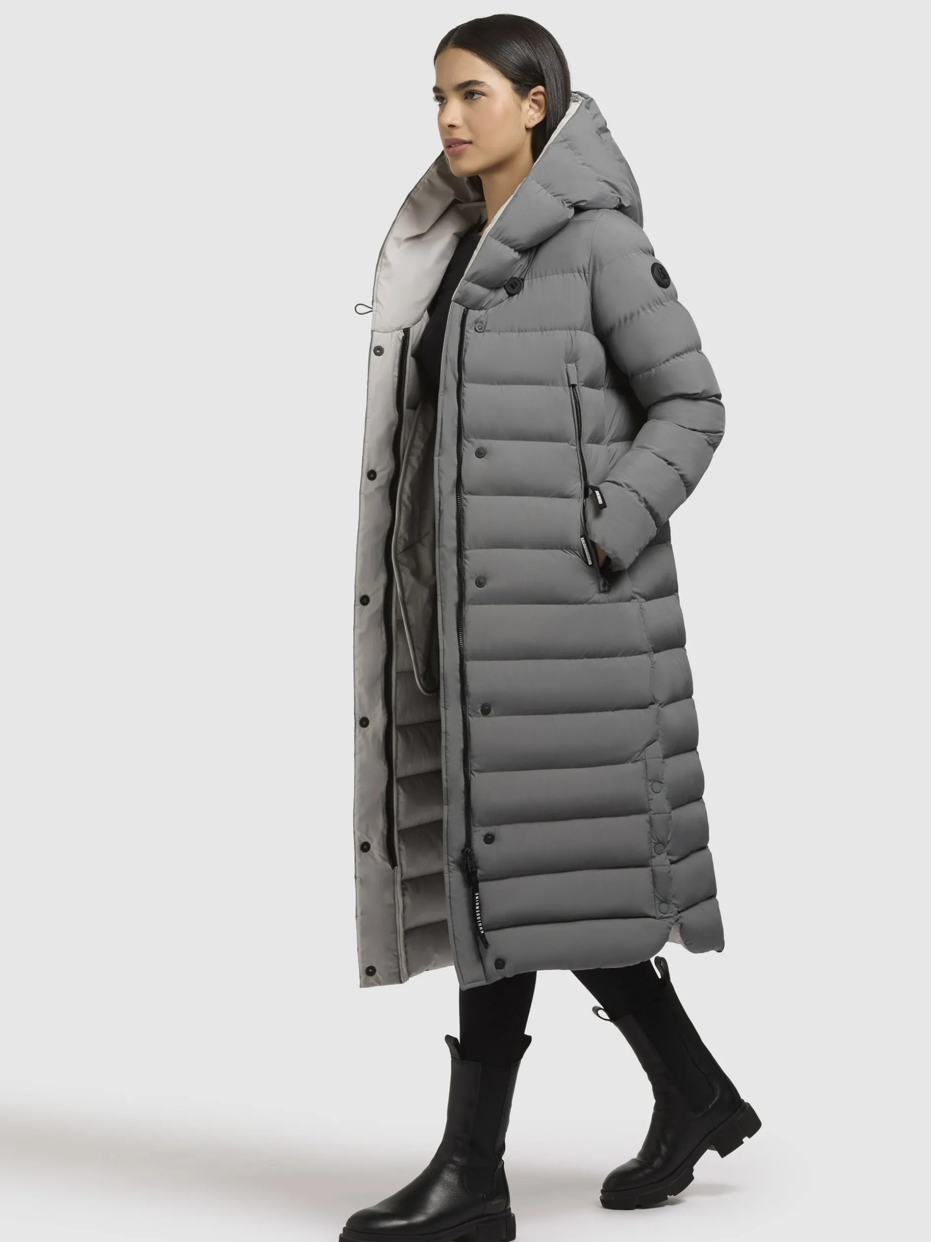 Mantel TEIVA2 Grau