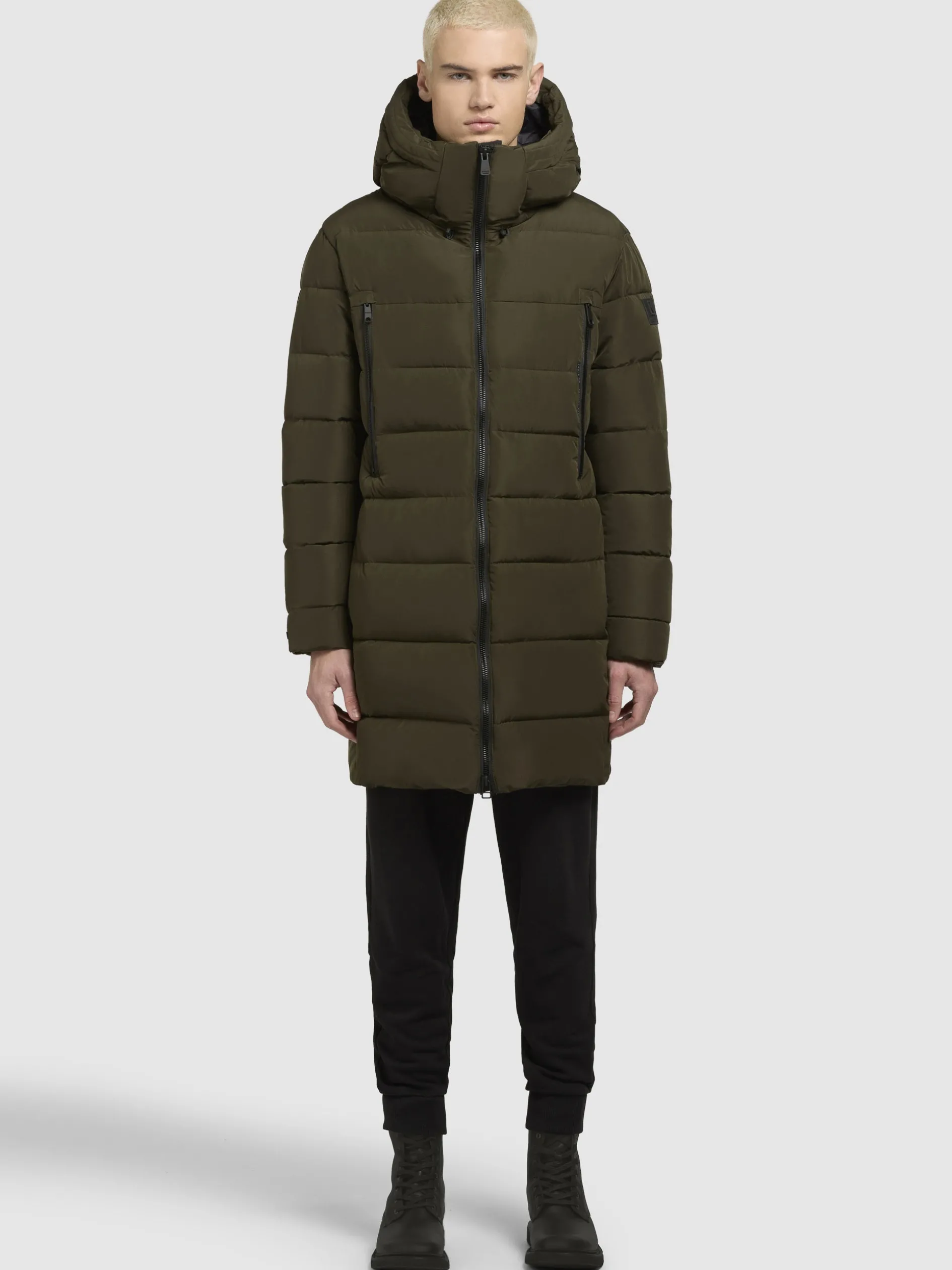 Mantel UNKER Khaki