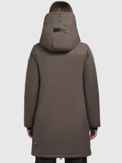 Mantel YAAK3 Taupe dunkel