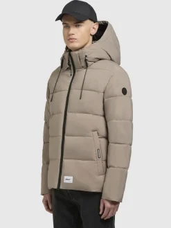 Steppjacke LOGA2 Graubeige