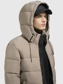 Steppjacke LOGA2 Graubeige