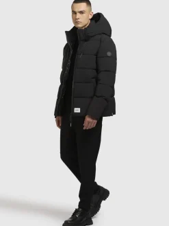 Steppjacke LOGA2 Schwarz