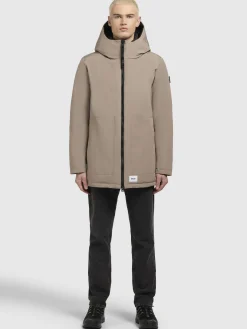 Jacke ADAN Graubeige