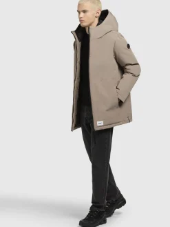 Jacke ADAN Graubeige