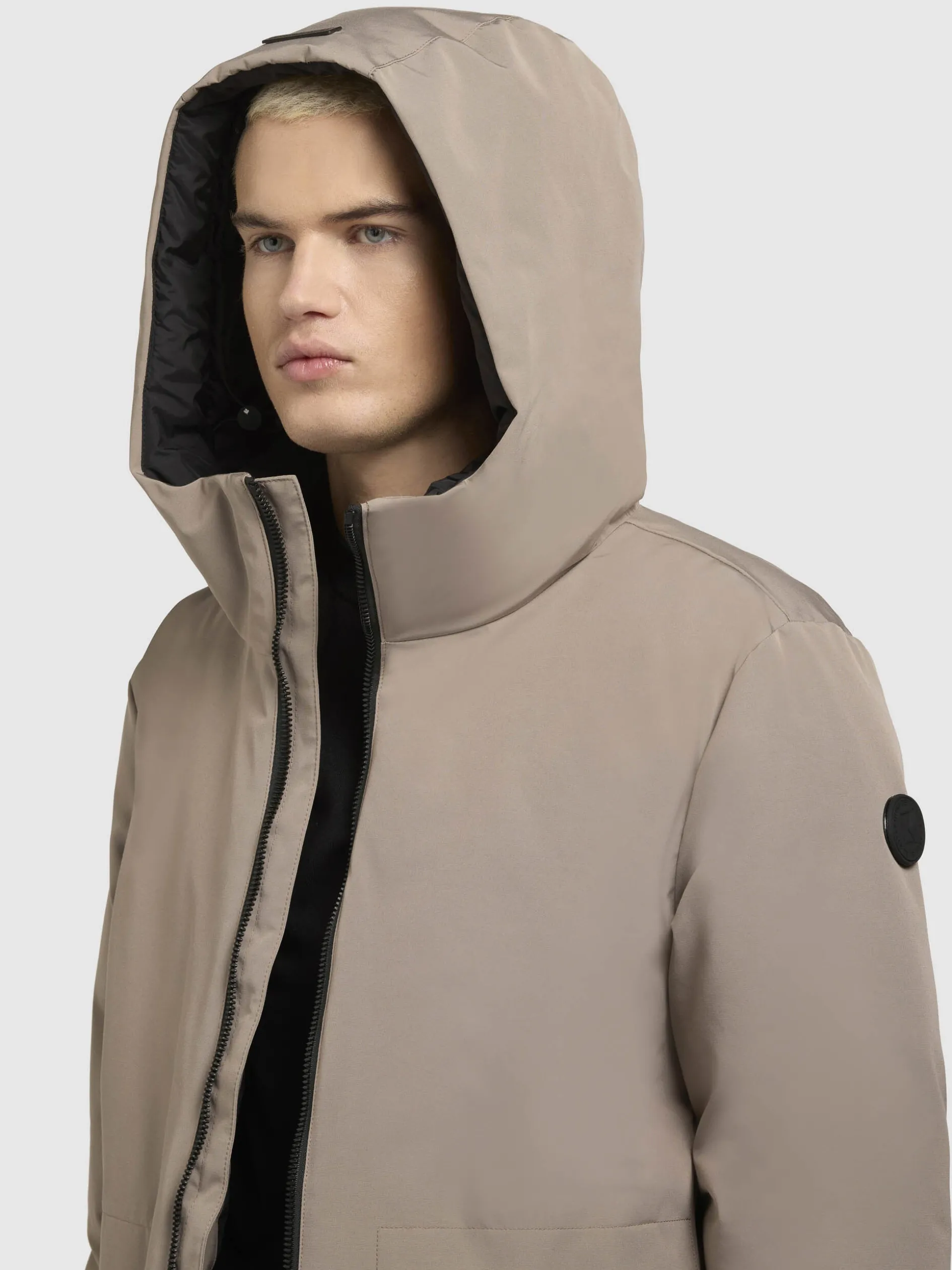 Jacke ADAN Graubeige