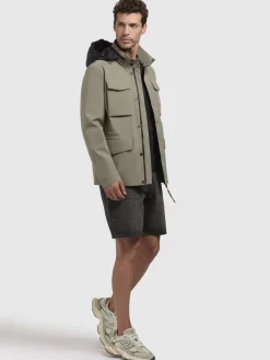 Jacke ARLO Graugrün