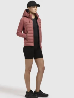 Jacke ATHI Rostrot