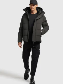 Jacke BARAT2 Dunkel Olivgrau