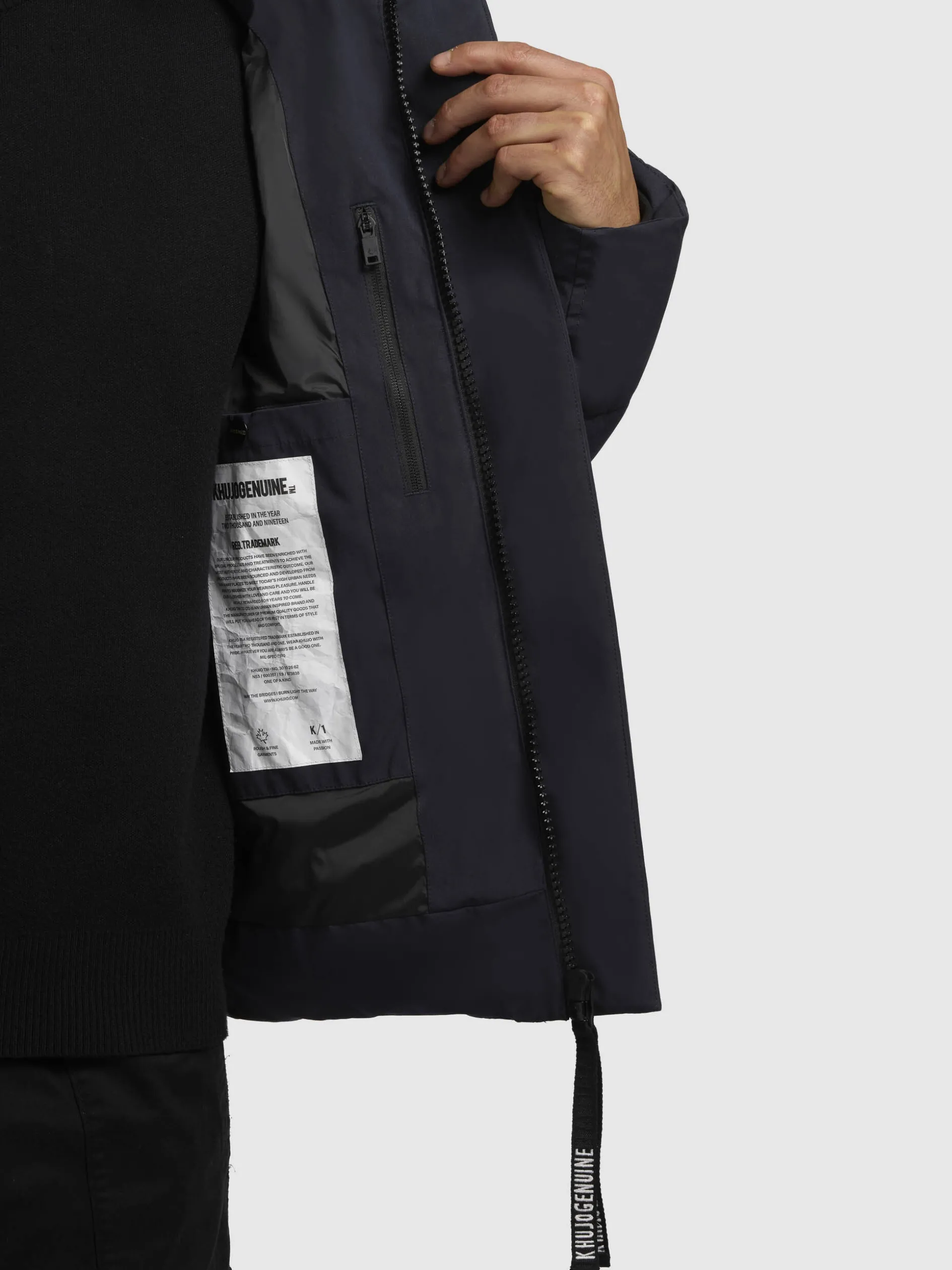 Jacke BARD Dunkelblau
