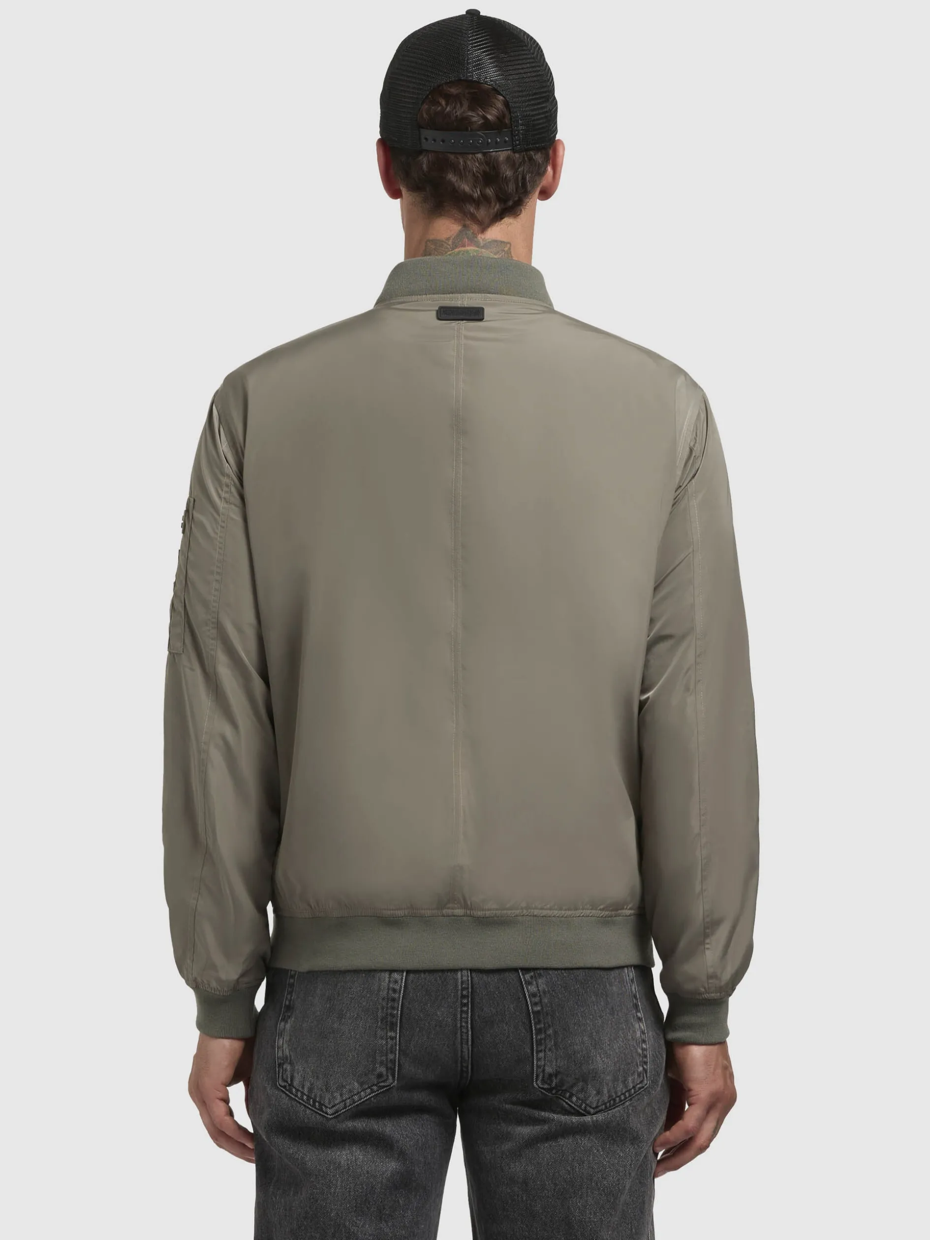Jacke BEKI Graugrün