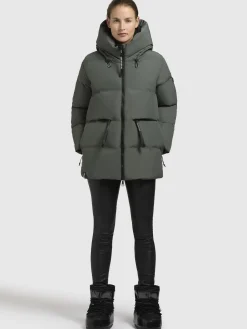Jacke ELLIS Graugrün