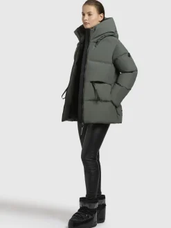 Jacke ELLIS Graugrün