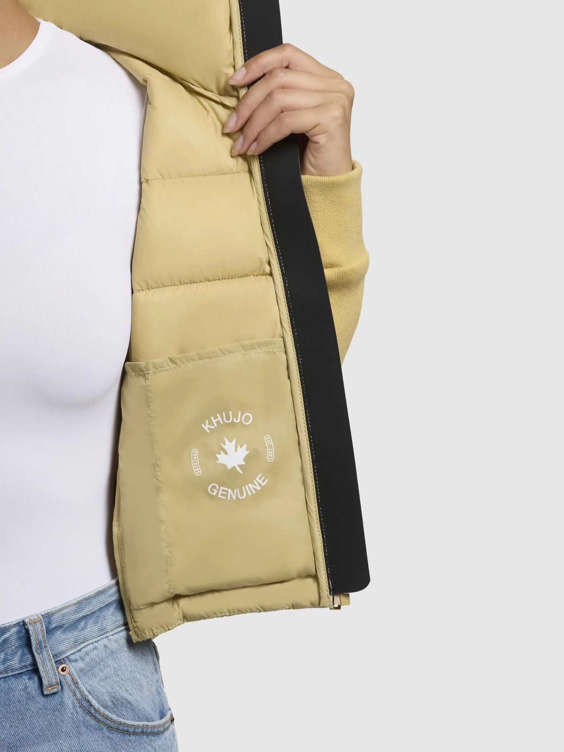 Jacke LIVAL Gelbgrün