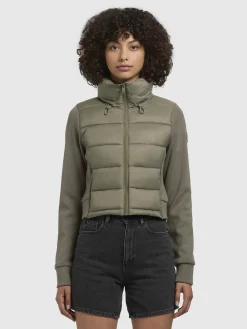 Jacke LIVAL Graugrün