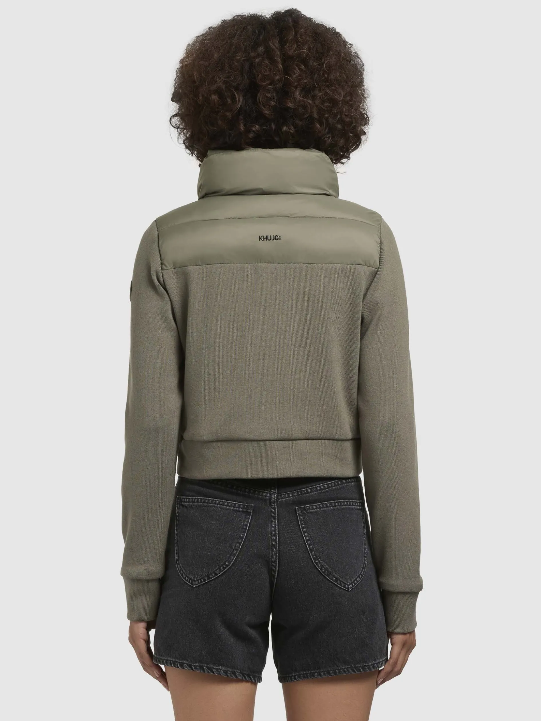 Jacke LIVAL Graugrün