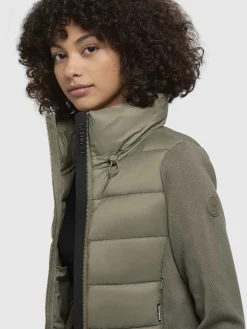 Jacke LIVAL Graugrün