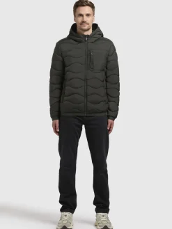 Jacke OMER Dunkelgrün