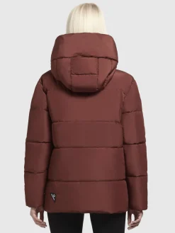 Jacke ORA Dunkelrot