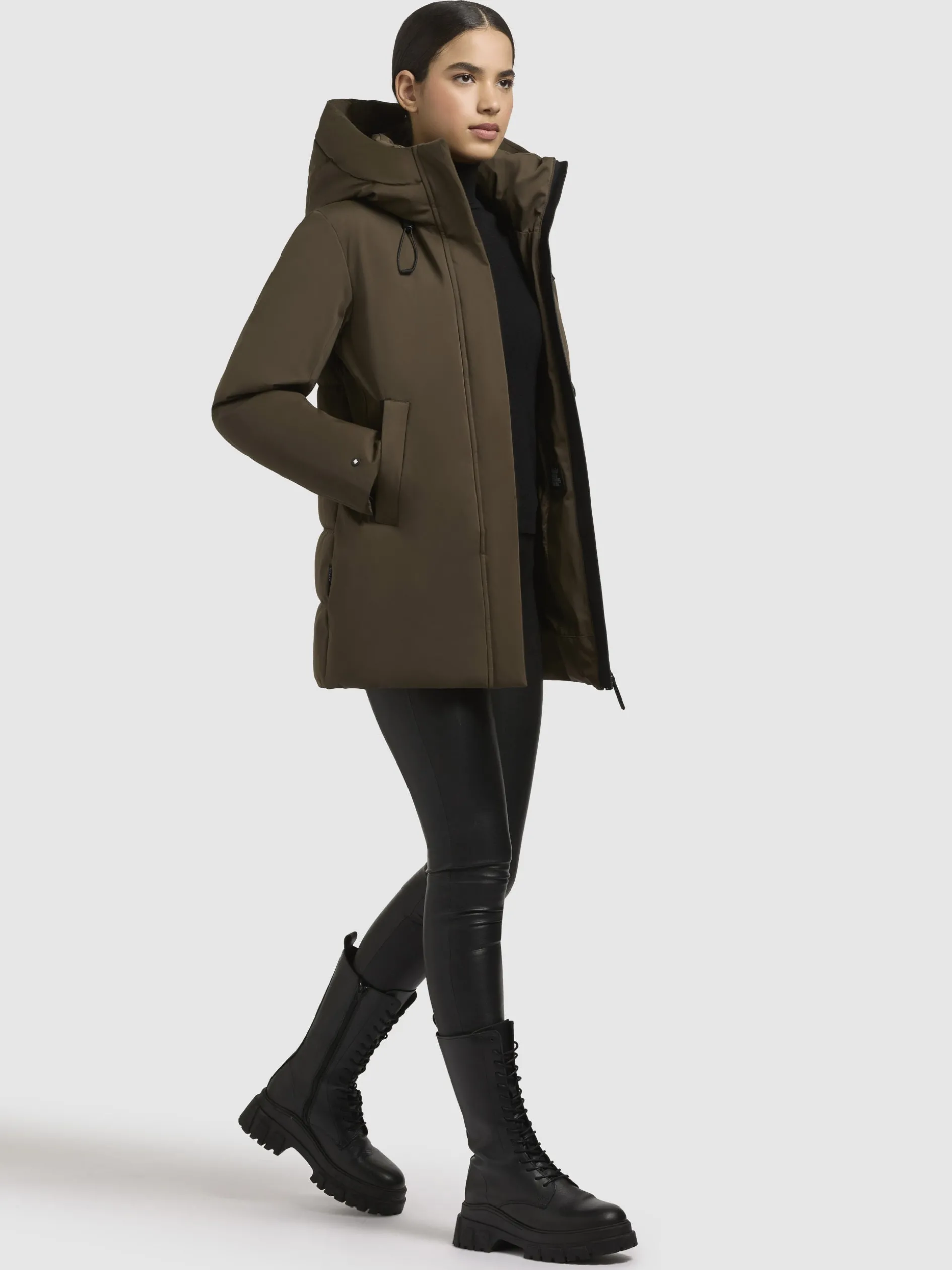 Jacke PALLA Dunkeloliv