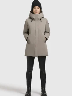 Jacke PALLA Graubeige